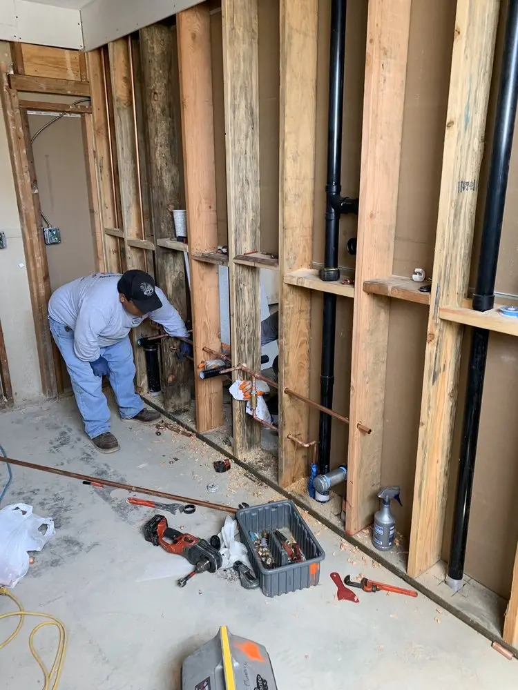 Commercial rough-in plumbing for Gas Line Repair in La Grange Park